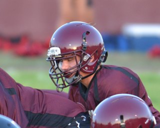 Kings Christian Crusaders fall short in season opener against Anza High School Crusader quarterback Andrew Tackett had a good day in a 26-20 loss to Anza.